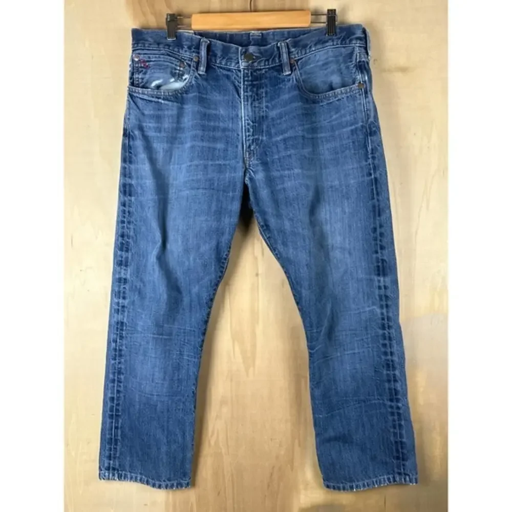 Polo Ralph Lauren Jeans Mens‎ 36x25 Vintage Hemmed